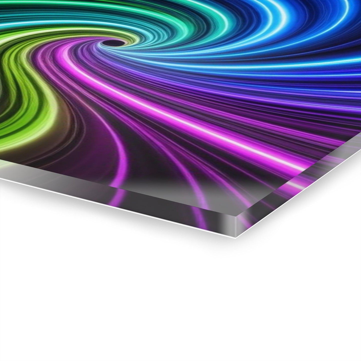 Technicolor Flow, Acrylic Wall art