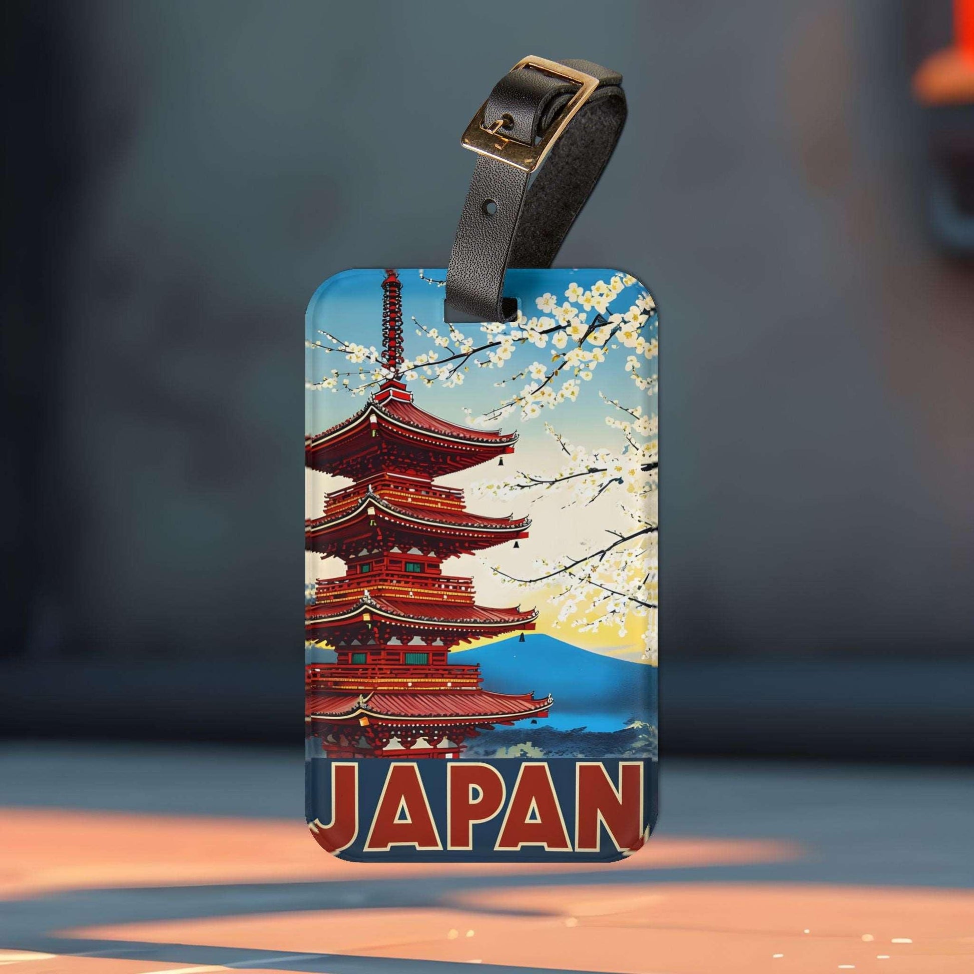 'Japan'- Luggage Tag - Milestone Acrylic