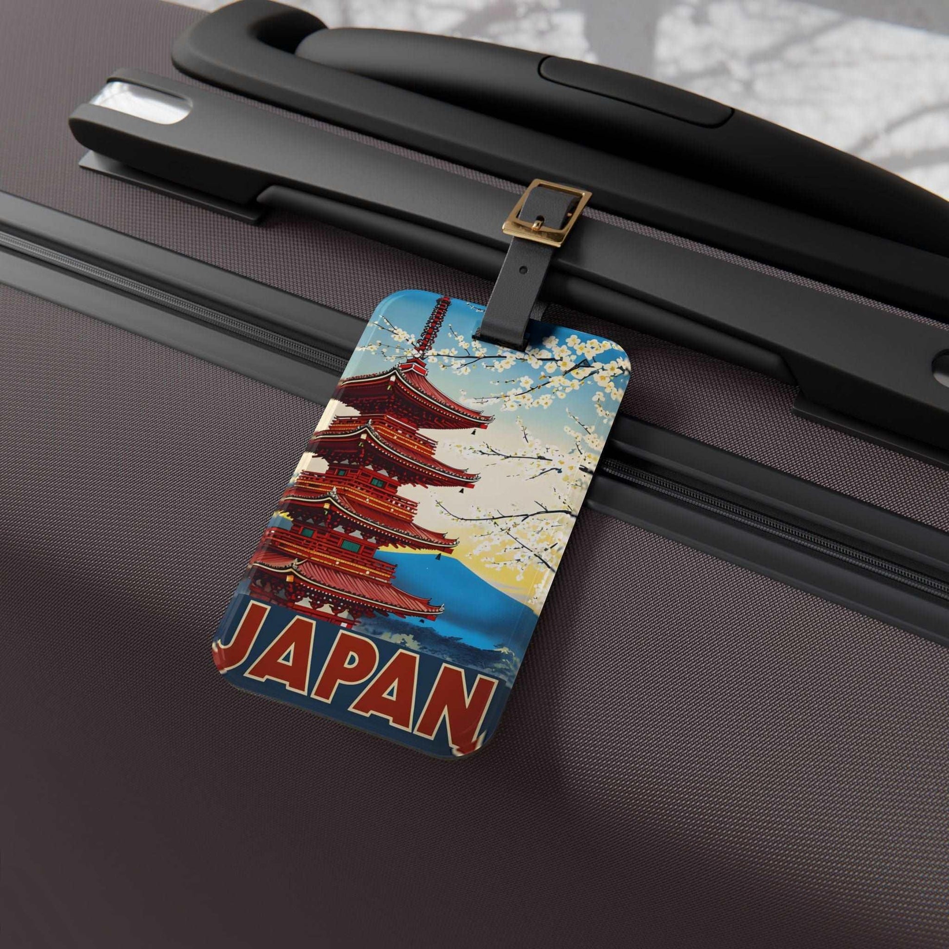 'Japan'- Luggage Tag - Milestone Acrylic