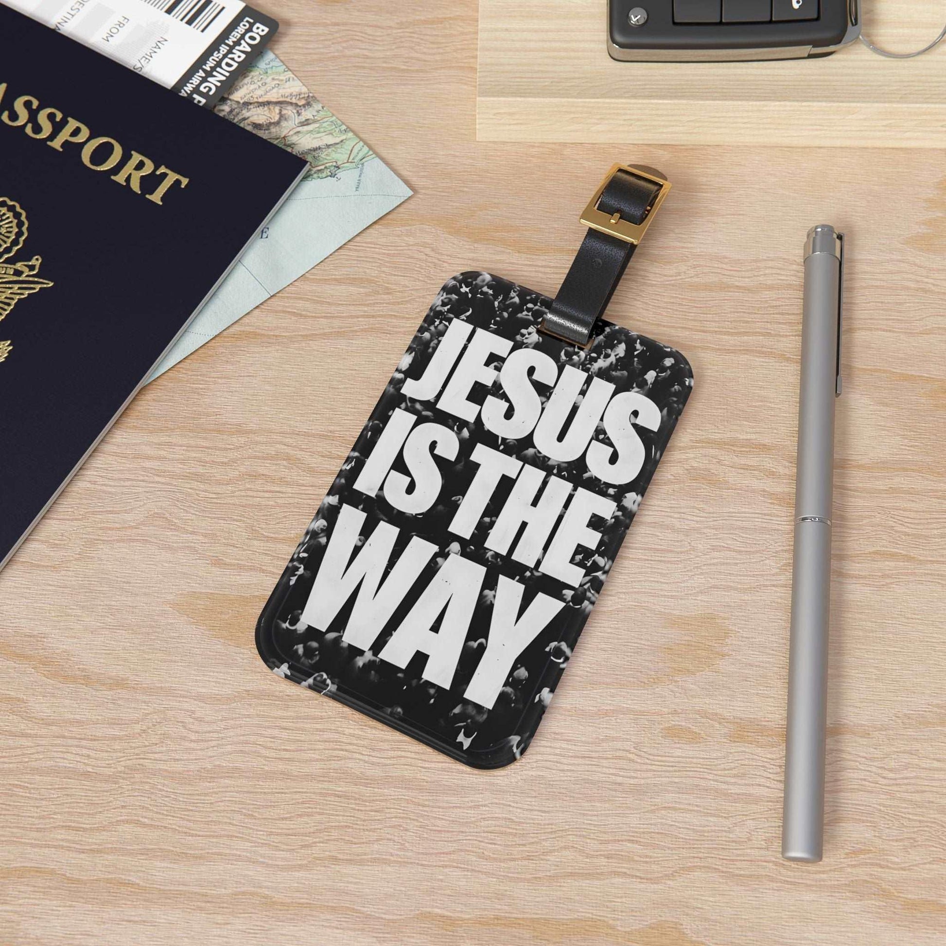 'Jesus Is The Way' - Luggage Tag - Milestone Acrylic