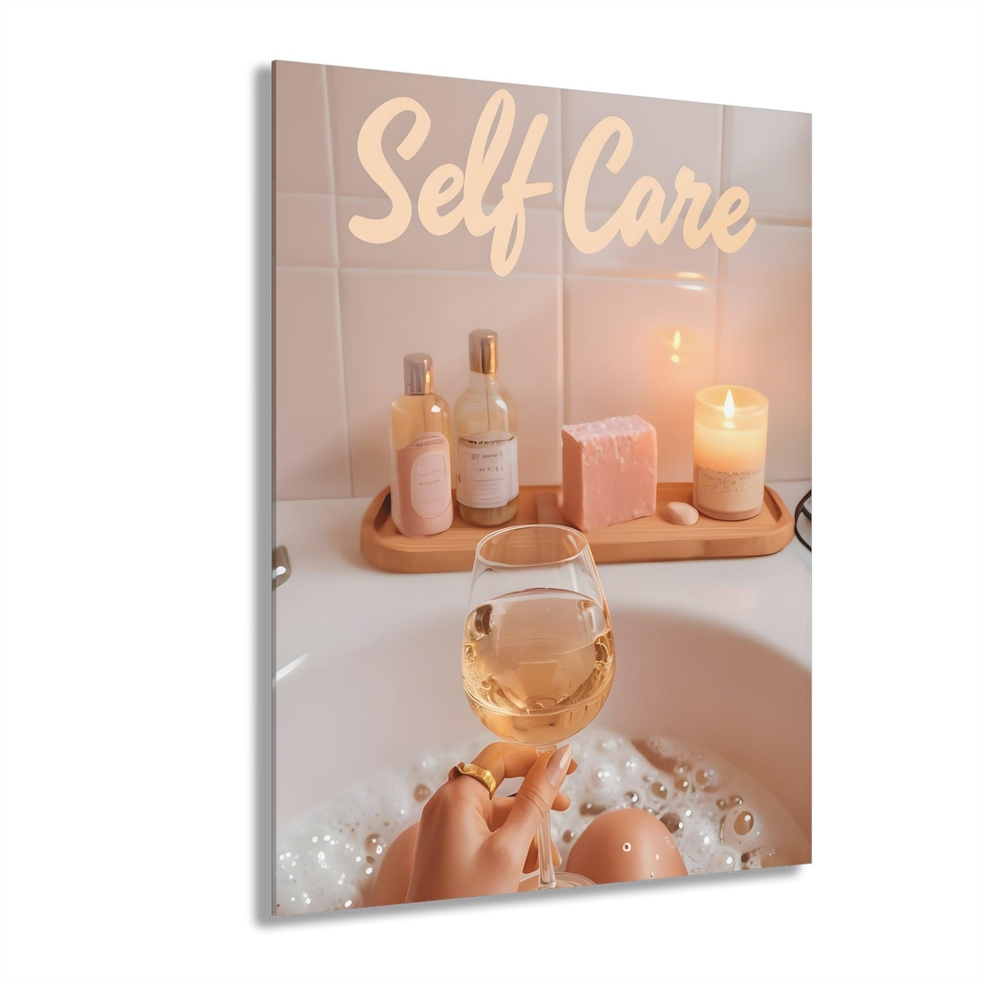 Self Care Acrylic Print (Vertical) - Milestone Acrylic