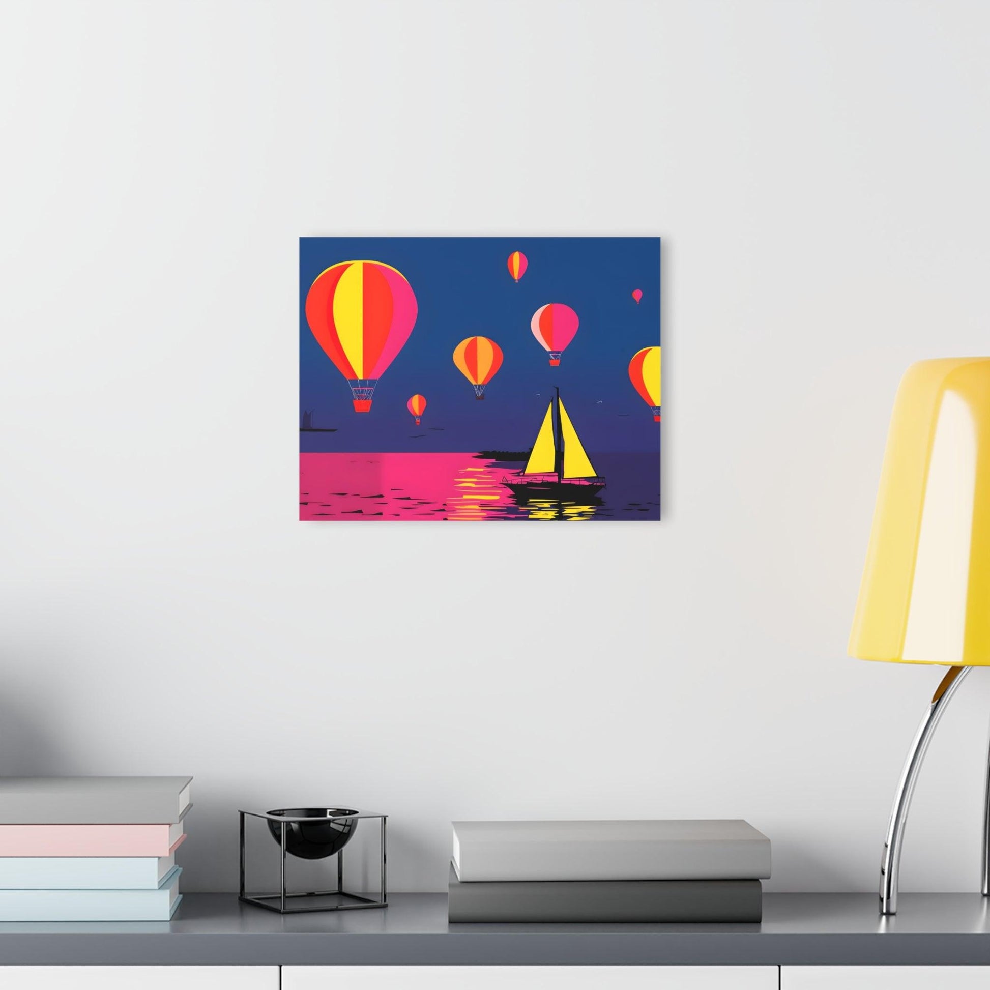 Hot Air Balloons Acrylic Artwork (Horizontal) - Milestone Acrylic