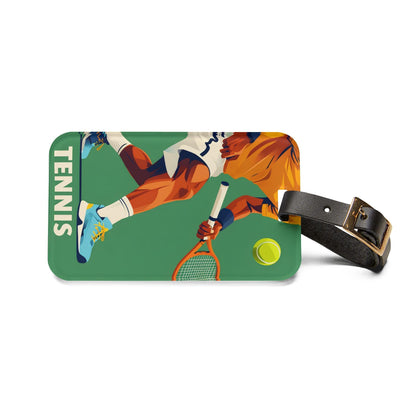 'Tennis'- Luggage Tag - Milestone Acrylic