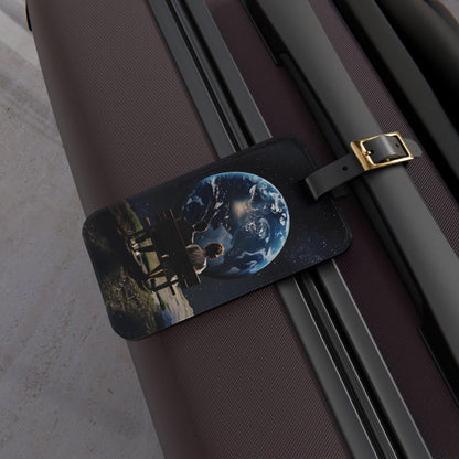 'Cosmic Night'- Luggage Tag - Milestone Acrylic