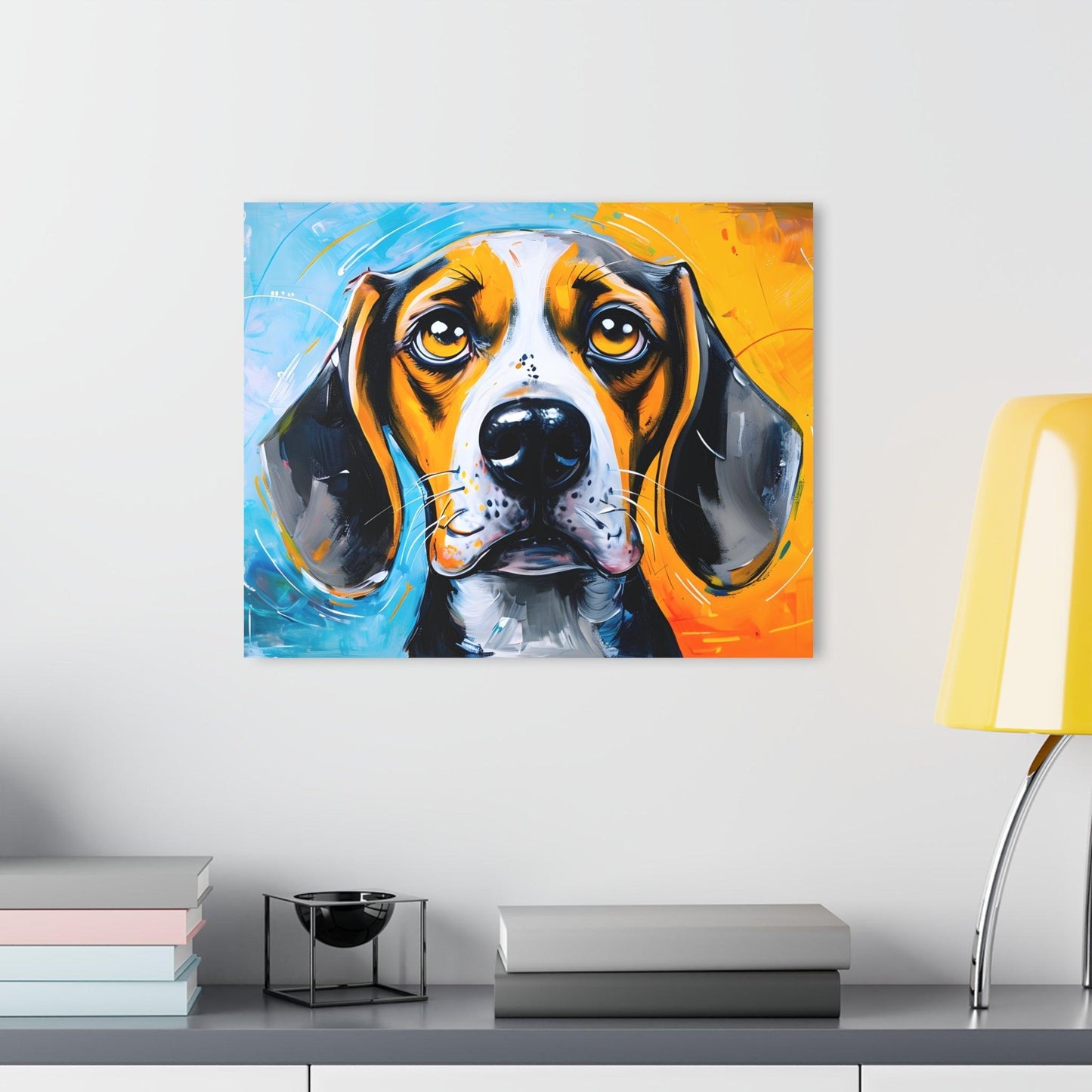 Dog Portrait Acrylic Artwork (Horizontal) - Milestone Acrylic