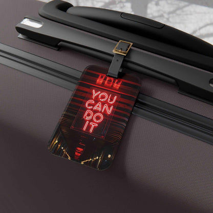 'You Can Do It' - Luggage Tag - Milestone Acrylic