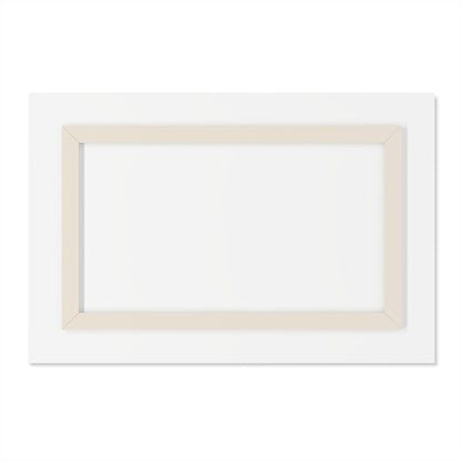 Minimalist Single Flower Acrylic Artwork (Horizontal) - Milestone Acrylic