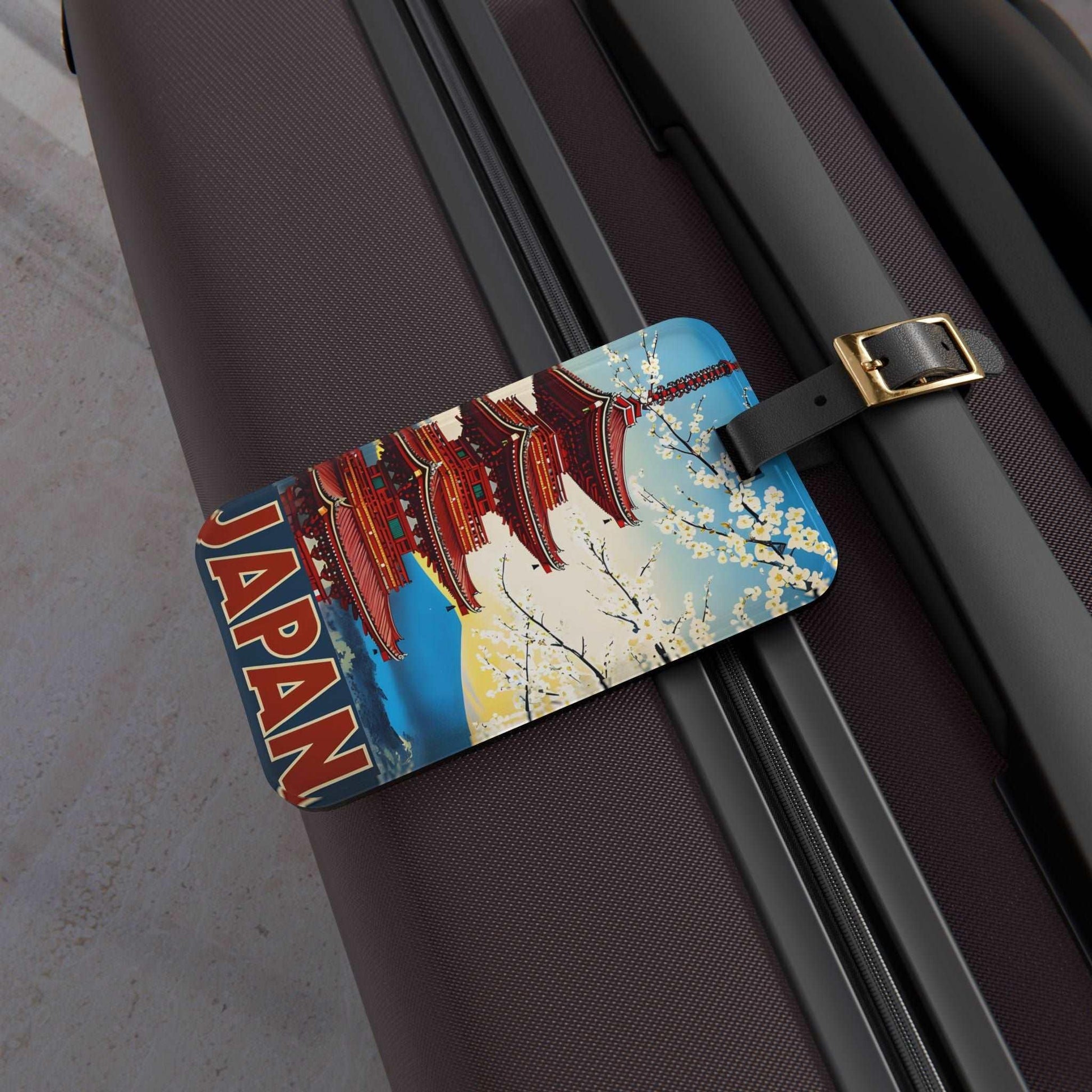 'Japan'- Luggage Tag - Milestone Acrylic