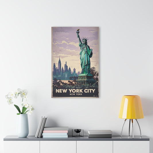 New York Acrylic Print (Vertical) - Milestone Acrylic