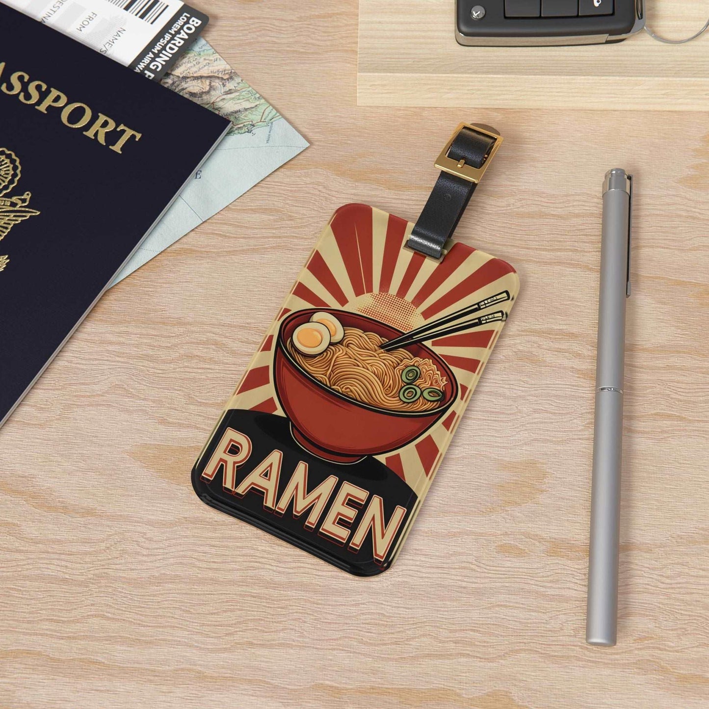 'Ramen'- Luggage Tag - Milestone Acrylic