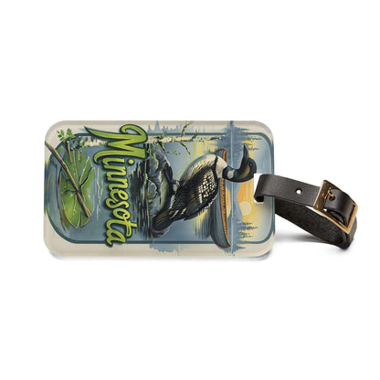 'Minnesota' - Luggage Tag - Milestone Acrylic