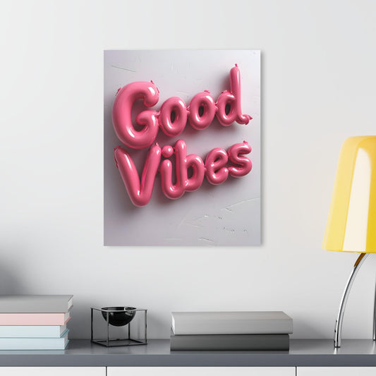 Good Vibes Acrylic Print (Vertical) - Milestone Acrylic