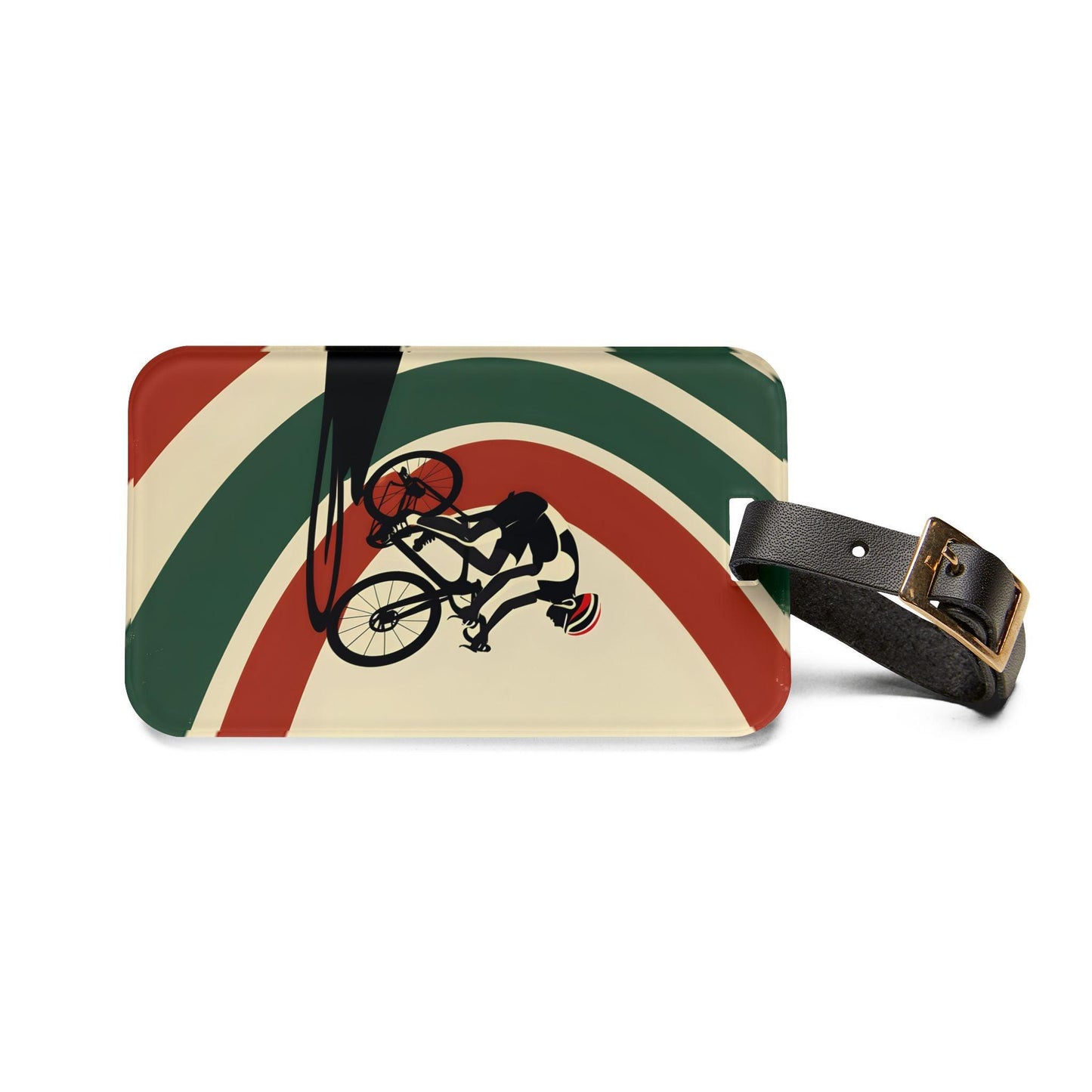 'Biker'- Luggage Tag - Milestone Acrylic