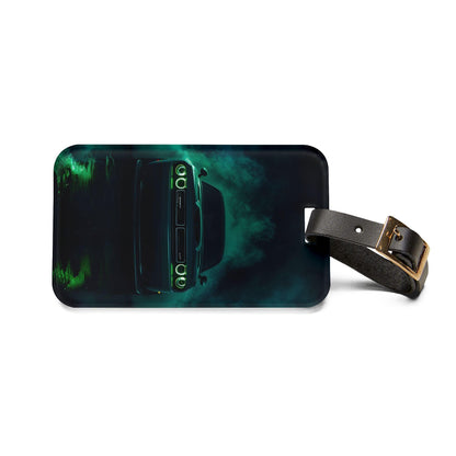 'Green Car'- Luggage Tag - Milestone Acrylic