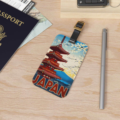 'Japan'- Luggage Tag - Milestone Acrylic