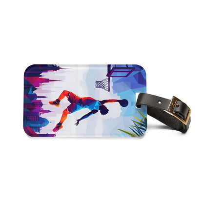 ' Basketball Player 1'- Luggage Tag - Milestone Acrylic