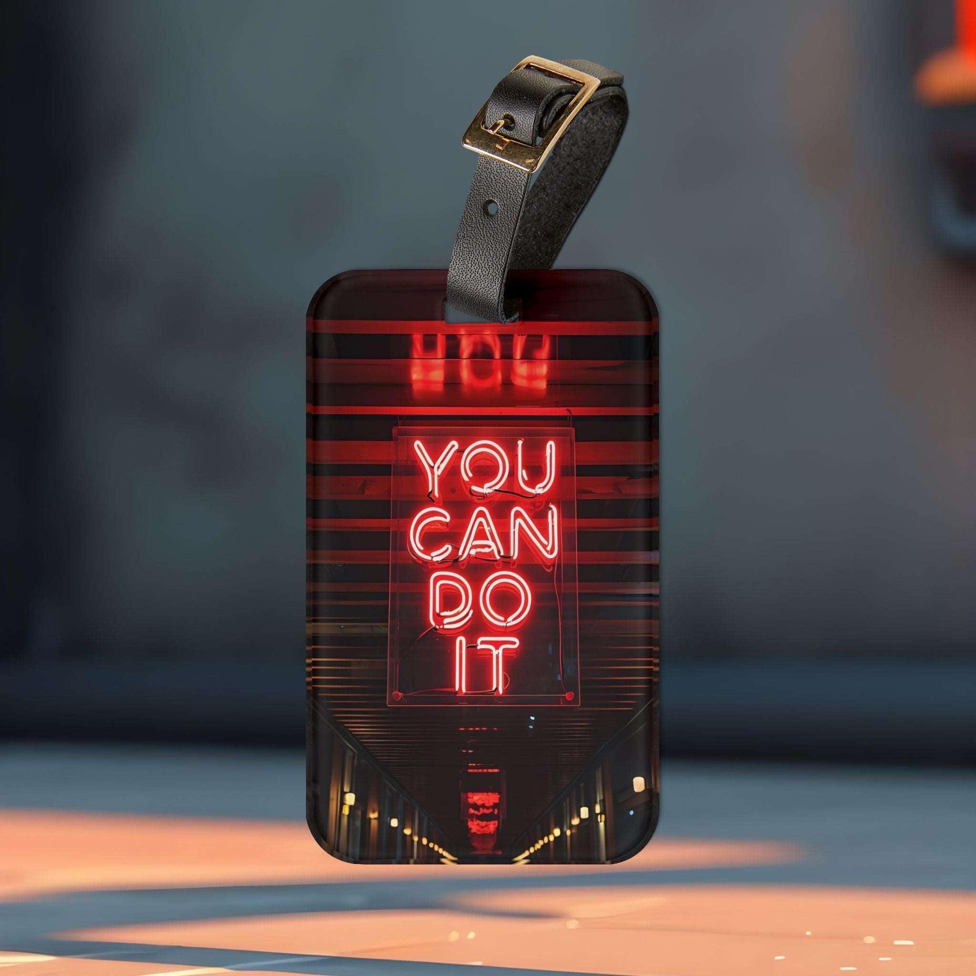 'You Can Do It' - Luggage Tag - Milestone Acrylic