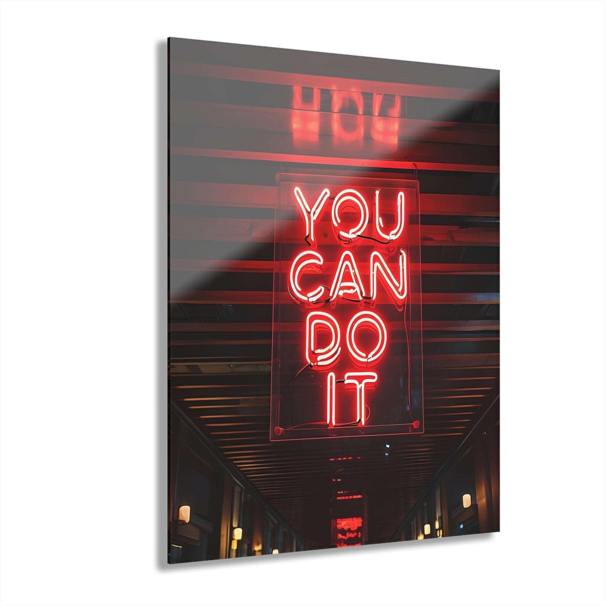 You Can Do It Acrylic Print (Vertical) - Milestone Acrylic