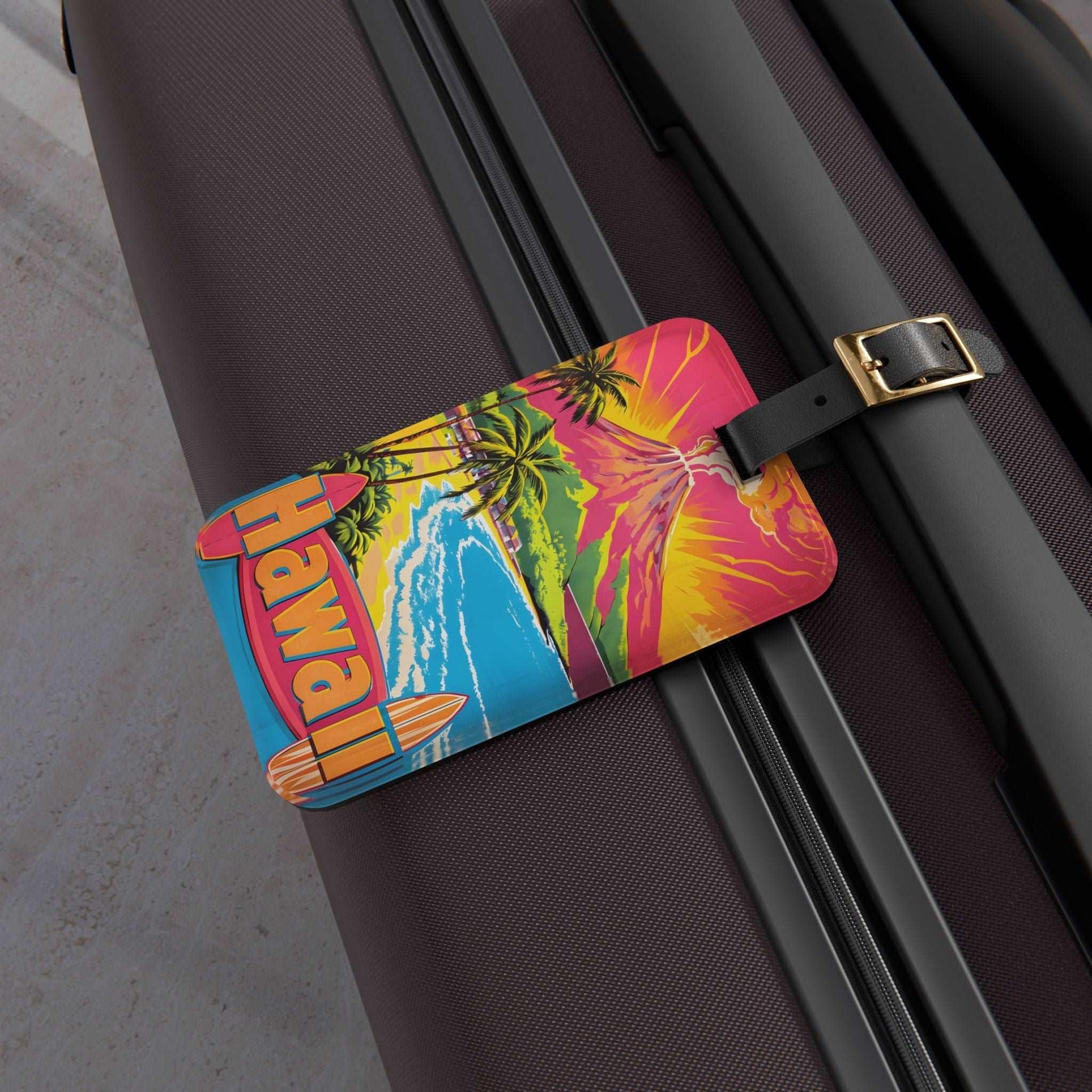 'Hawaii'- Luggage Tag - Milestone Acrylic