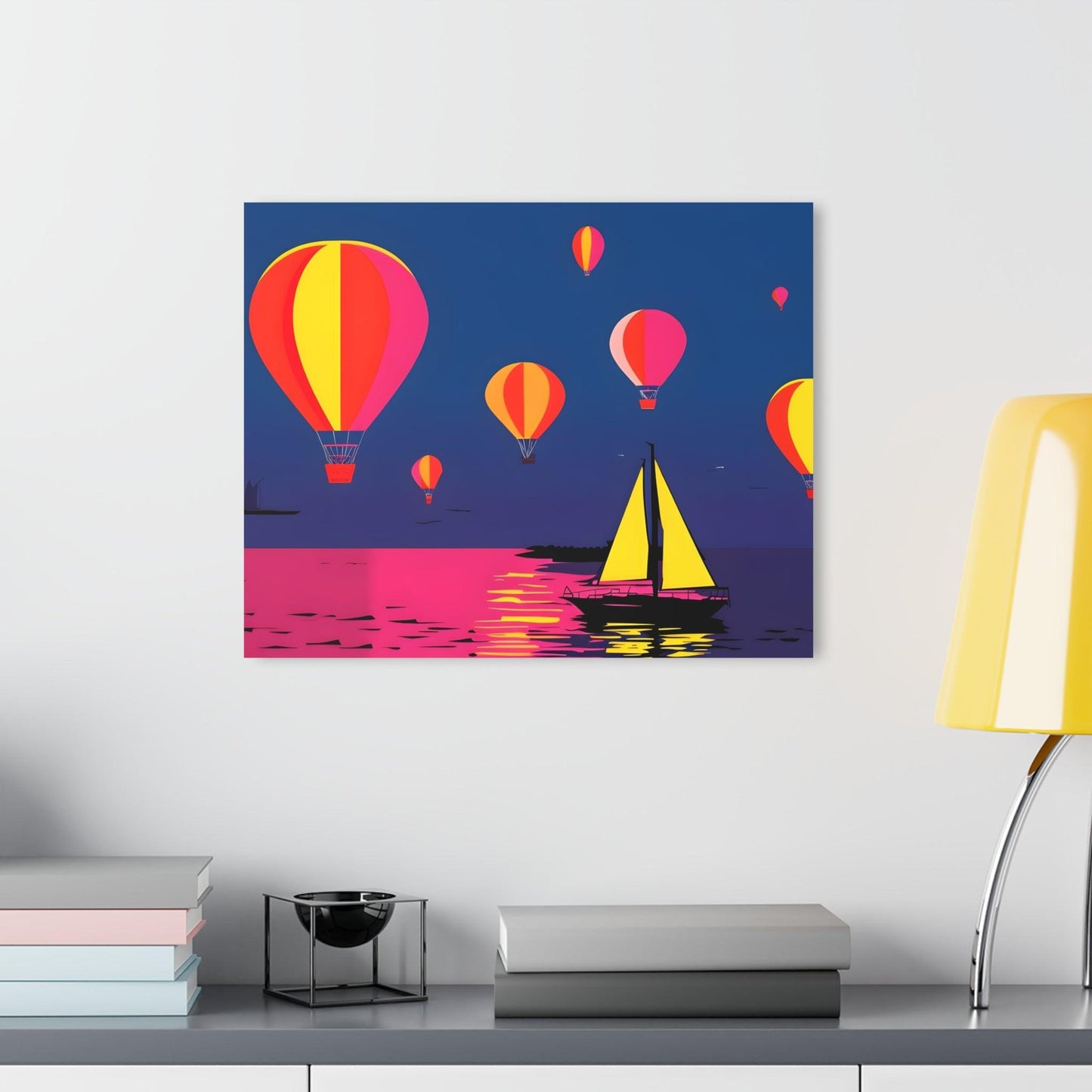 Hot Air Balloons Acrylic Artwork (Horizontal) - Milestone Acrylic