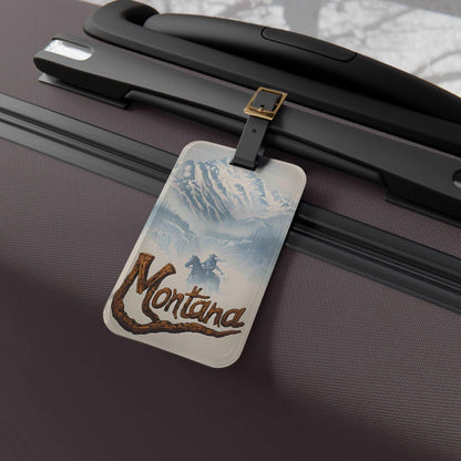 'Montana '- Luggage Tag - Milestone Acrylic