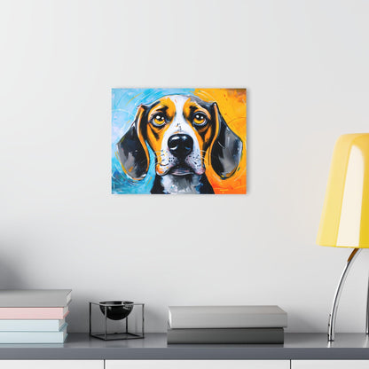 Dog Portrait Acrylic Artwork (Horizontal) - Milestone Acrylic