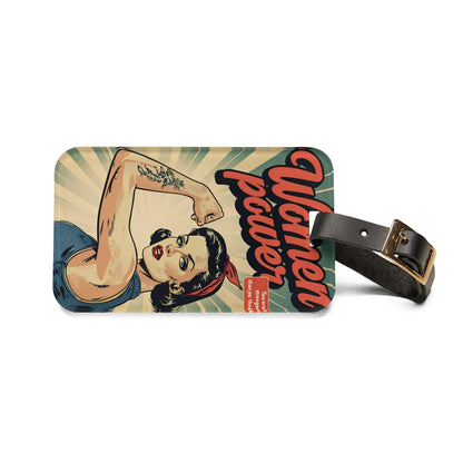 'Women Power'- Luggage Tag - Milestone Acrylic