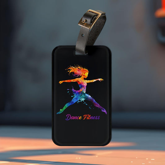 'Dance Fitness'- Luggage Tag - Milestone Acrylic