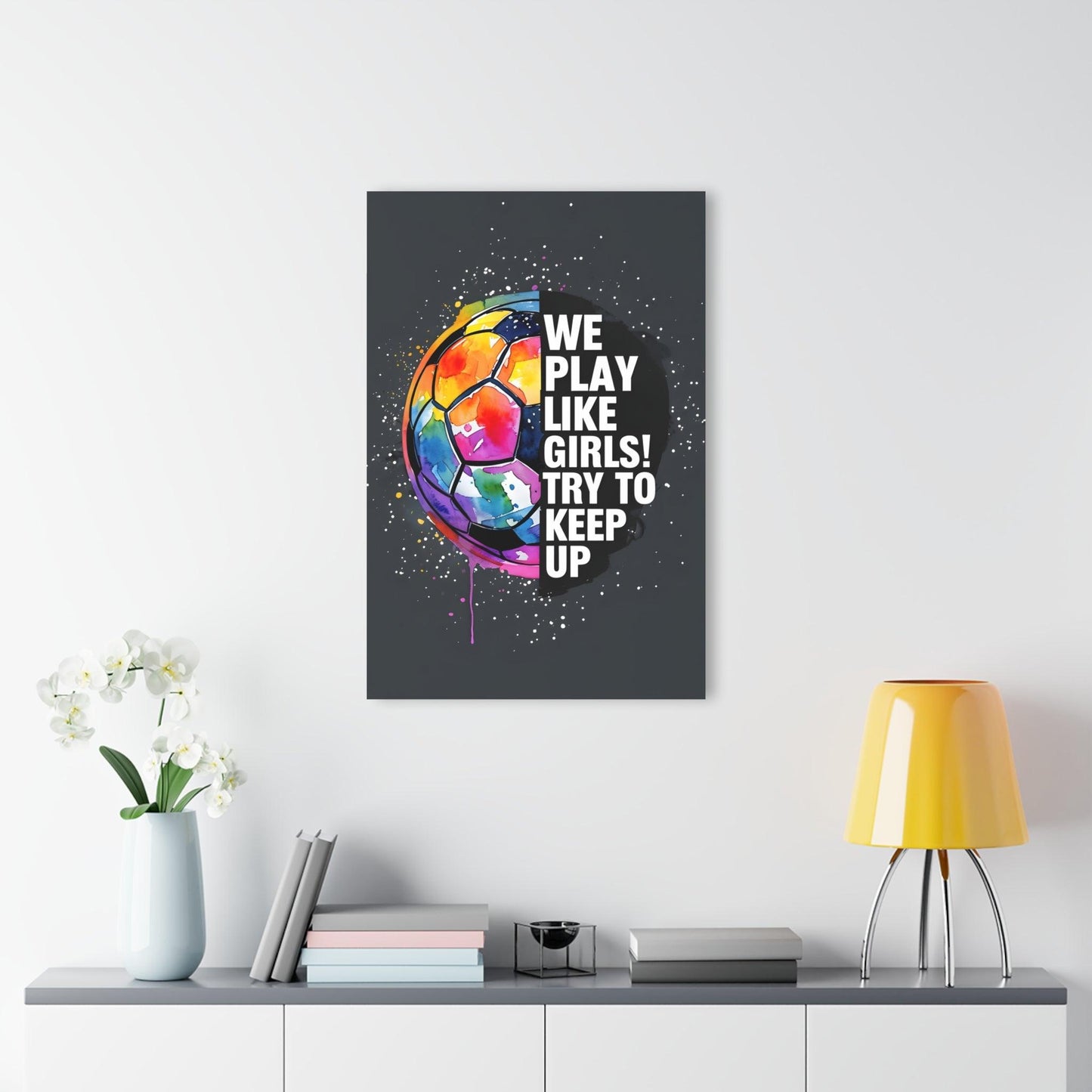 Play Like Girls Acrylic Print (Vertical) - Milestone Acrylic