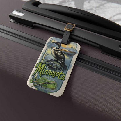 'Minnesota' - Luggage Tag - Milestone Acrylic