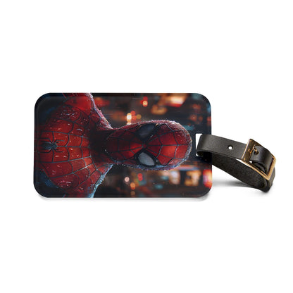 'Spiderman In Rain' - Luggage Tag - Milestone Acrylic