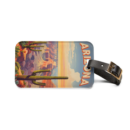 'Arizona'- Luggage Tag - Milestone Acrylic