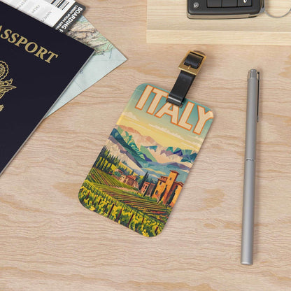 'Italy' - Luggage Tag - Milestone Acrylic