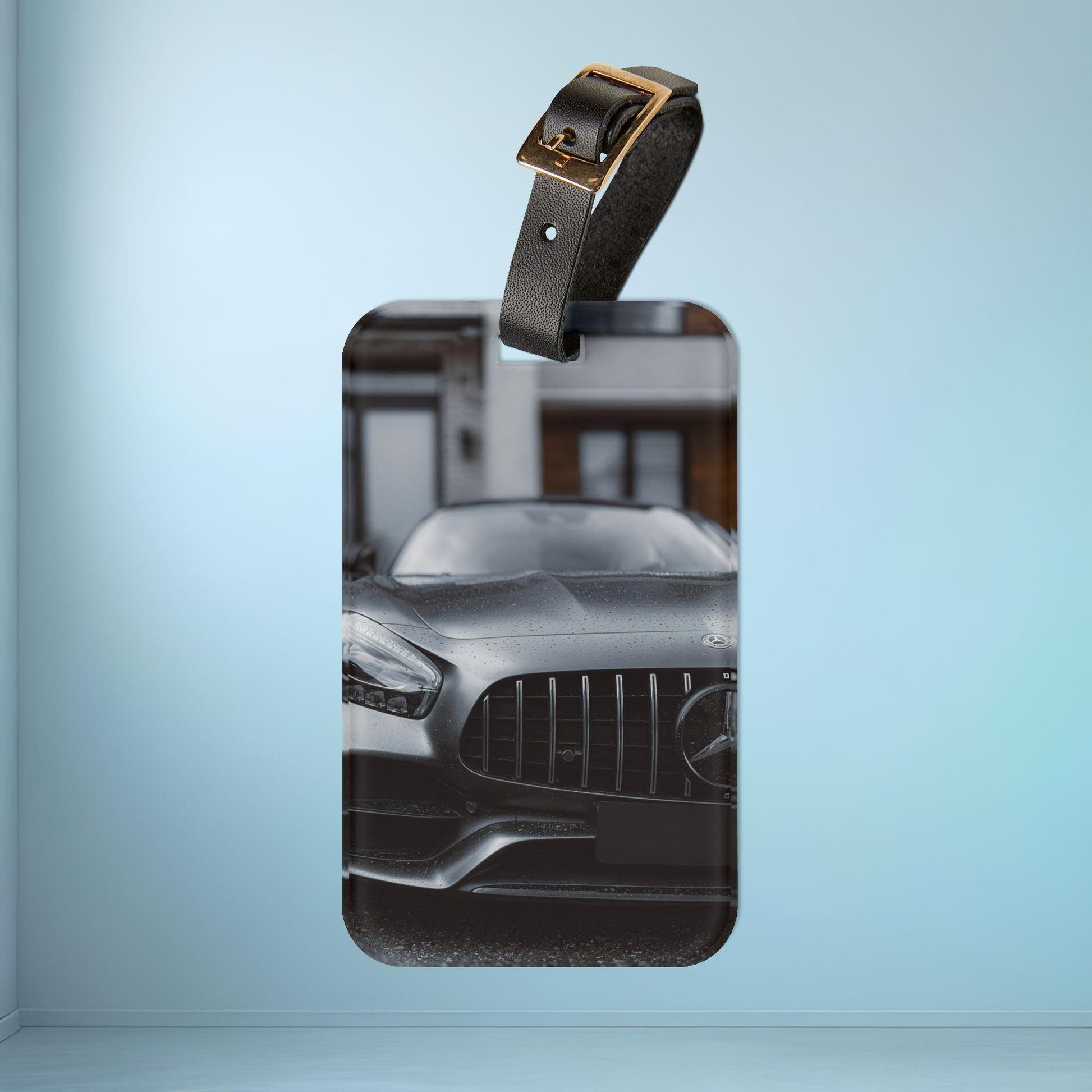 ' Benz '- Luggage Tag - Milestone Acrylic