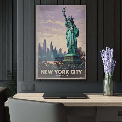 New York Acrylic Print (Vertical) - Milestone Acrylic