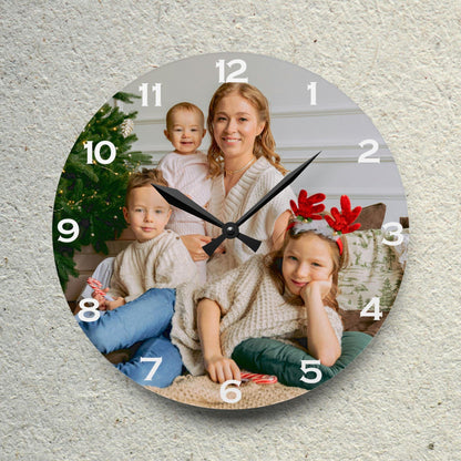 Custom Acrylic Wall Clock - Elegant Home Decor - Milestone Acrylic