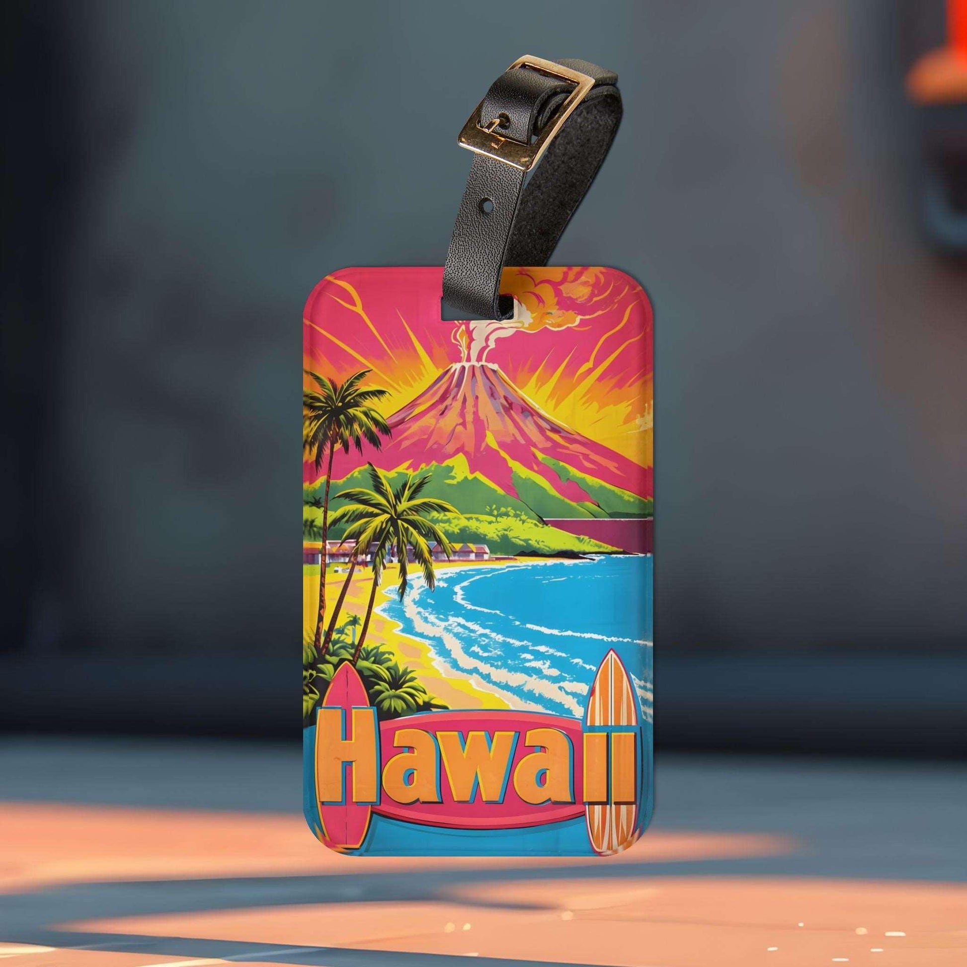 'Hawaii'- Luggage Tag - Milestone Acrylic