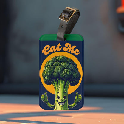 'Eat Me'- Luggage Tag - Milestone Acrylic