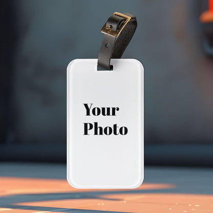 'Personalized'- Luggage Tag - Milestone Acrylic