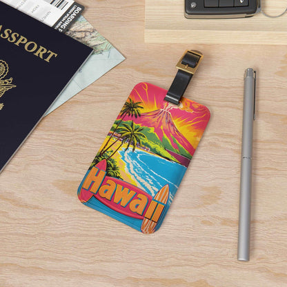 'Hawaii'- Luggage Tag - Milestone Acrylic