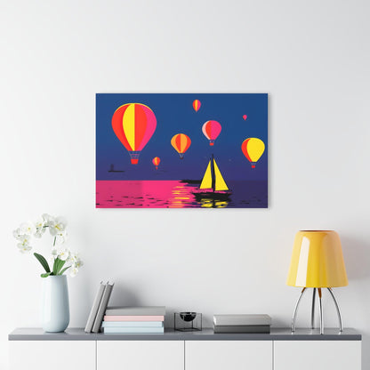 Hot Air Balloons Acrylic Artwork (Horizontal) - Milestone Acrylic