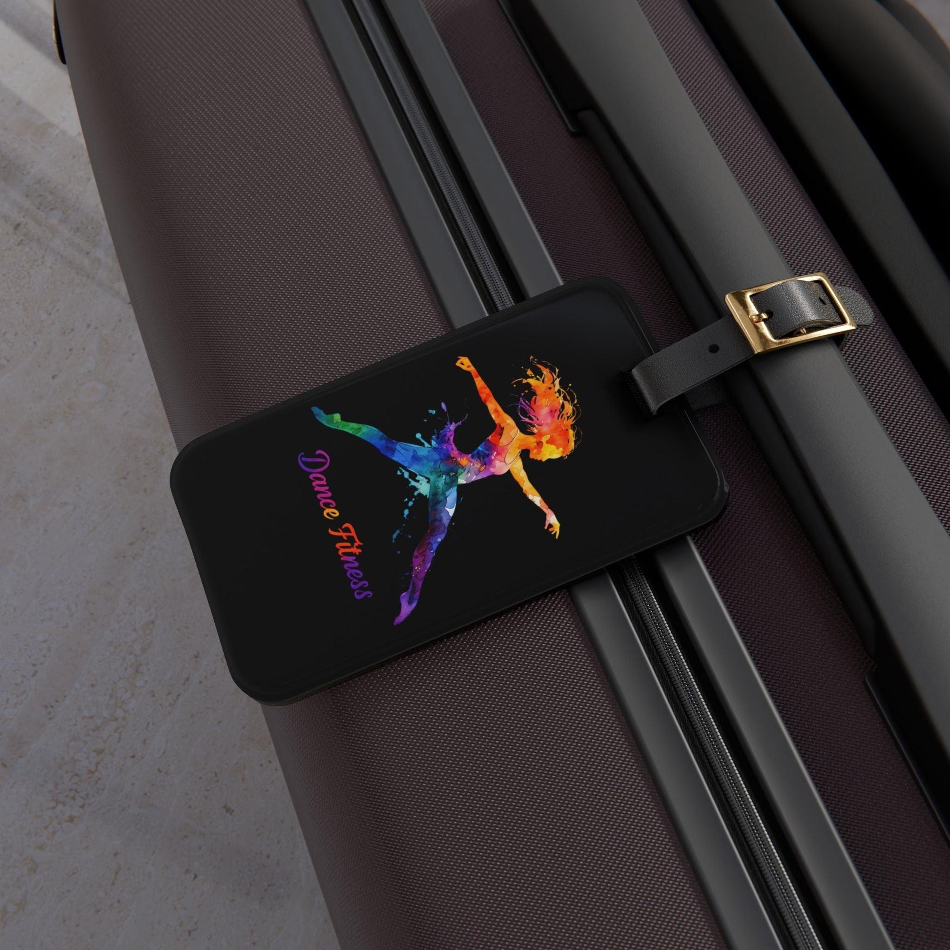 'Dance Fitness'- Luggage Tag - Milestone Acrylic