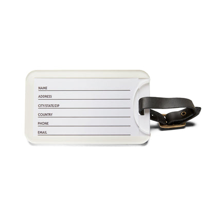 Cold As Ice - Durable Acrylic Glass Luggage Tag