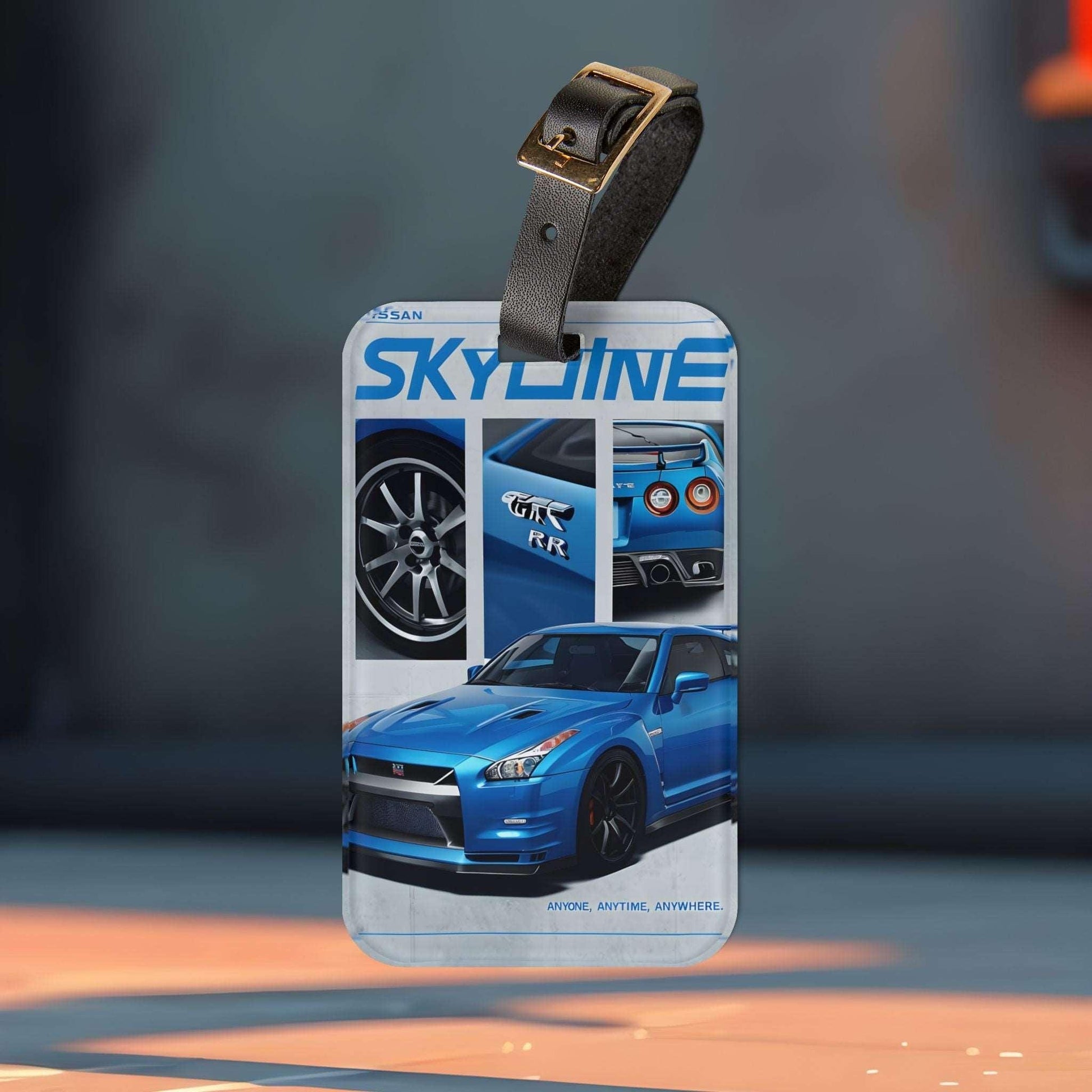 'Nissan Skyline'- Luggage Tag - Milestone Acrylic