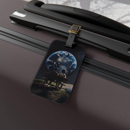 'Cosmic Night'- Luggage Tag - Milestone Acrylic