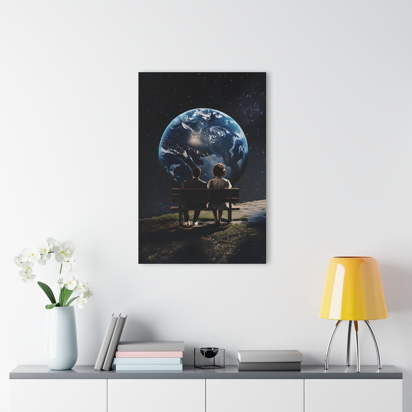 Cosmic Night Acrylic Print (Vertical) - Milestone Acrylic