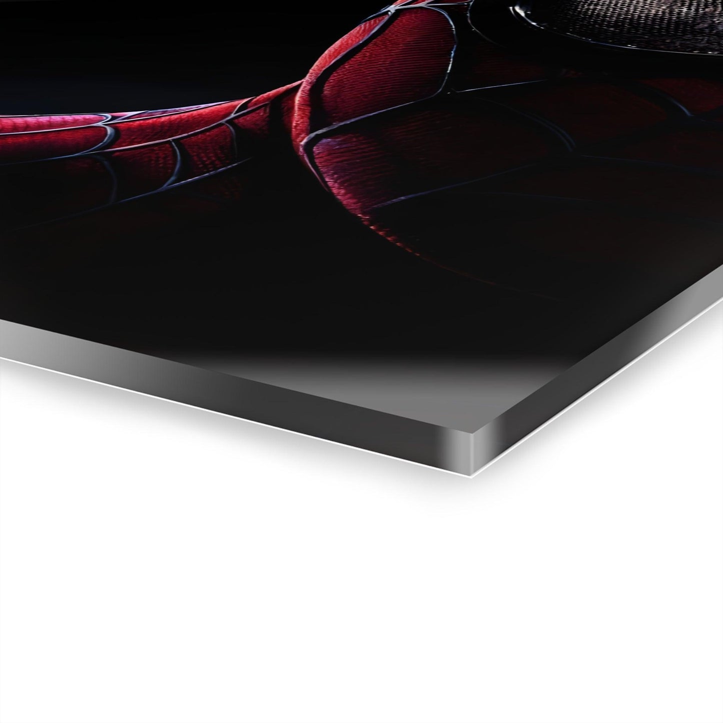 Spider Man Close Up Acrylic Print (Vertical) - Milestone Acrylic