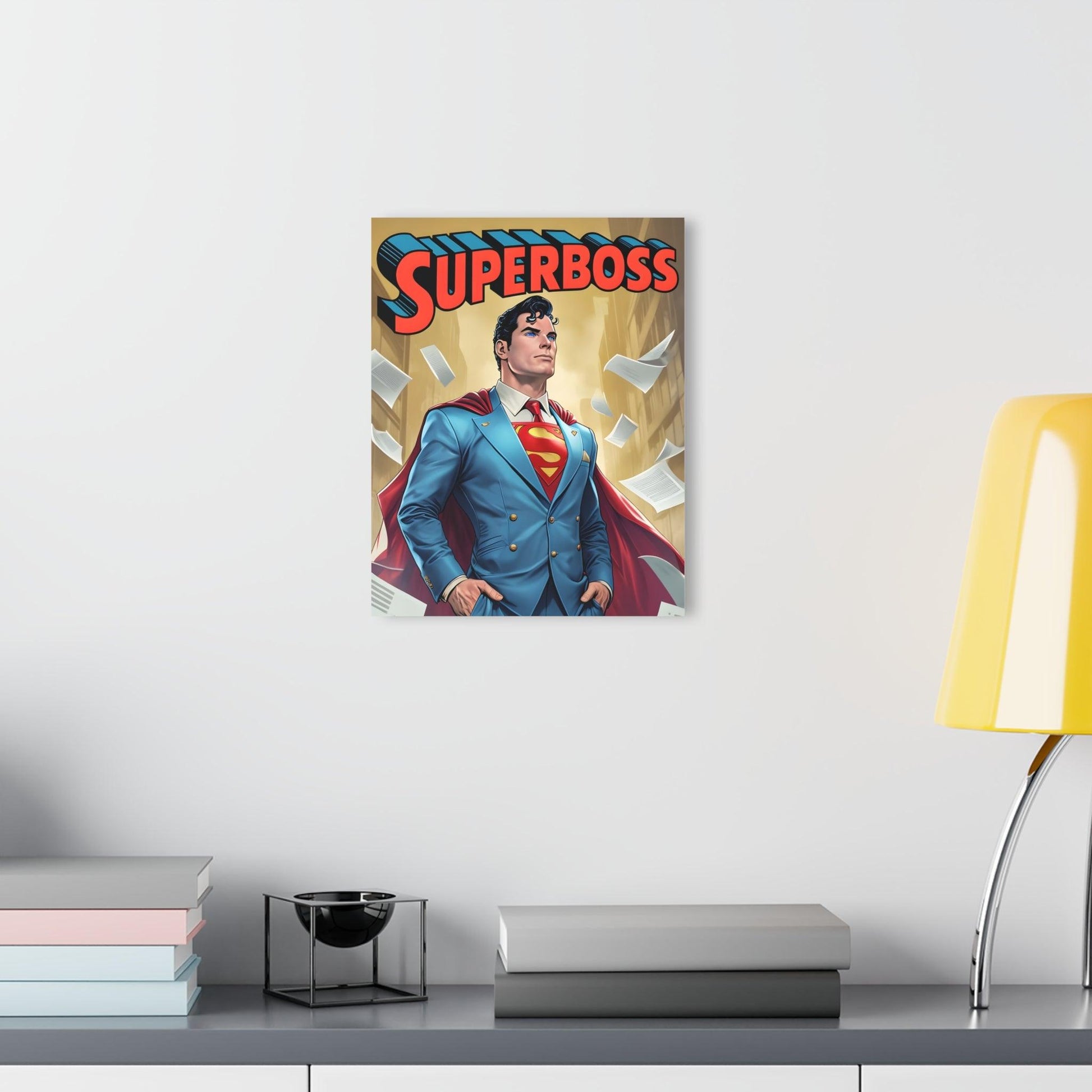 Superboss Acrylic Print (Vertical) - Milestone Acrylic